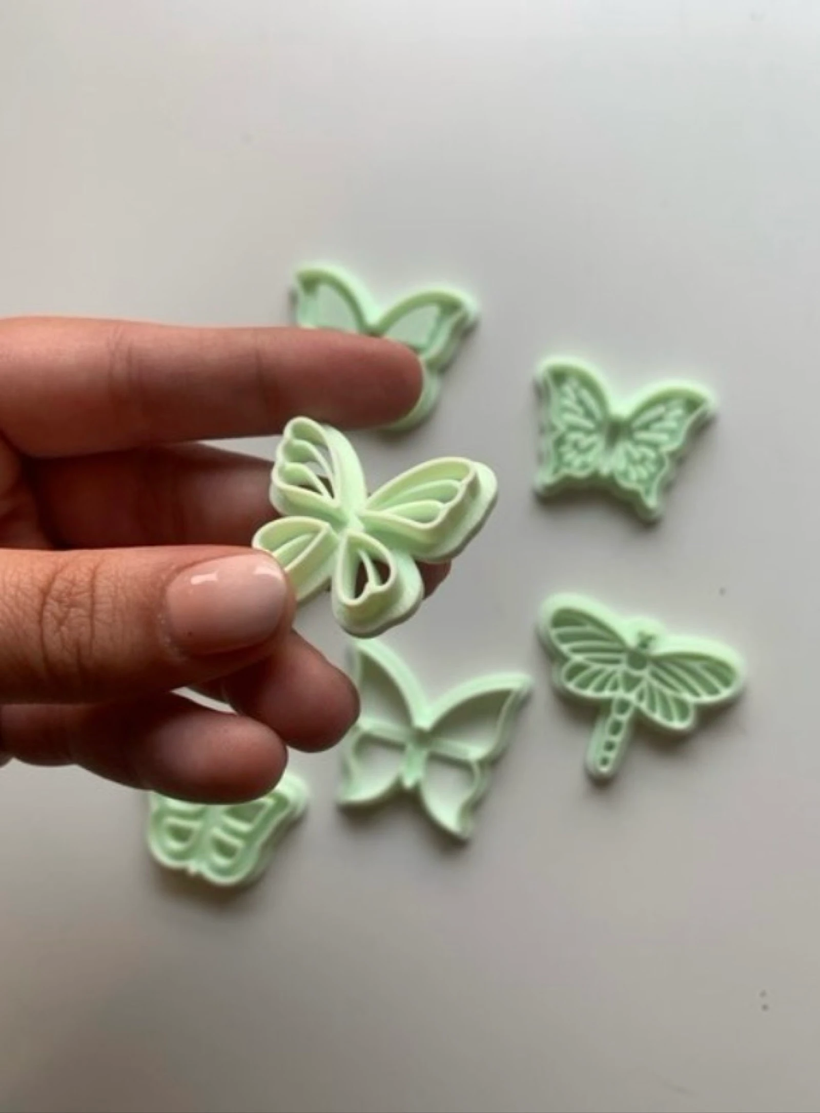 Couteaux papillon en argile polymère – photo 2